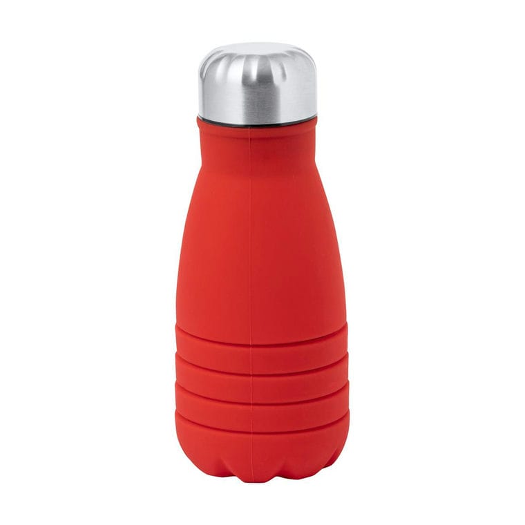 Sticlă sport pliabilă Fael Roșu