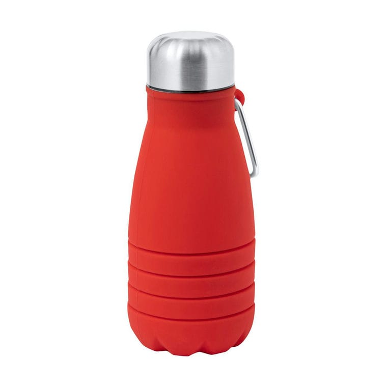 Sticlă sport pliabilă Fael Roșu