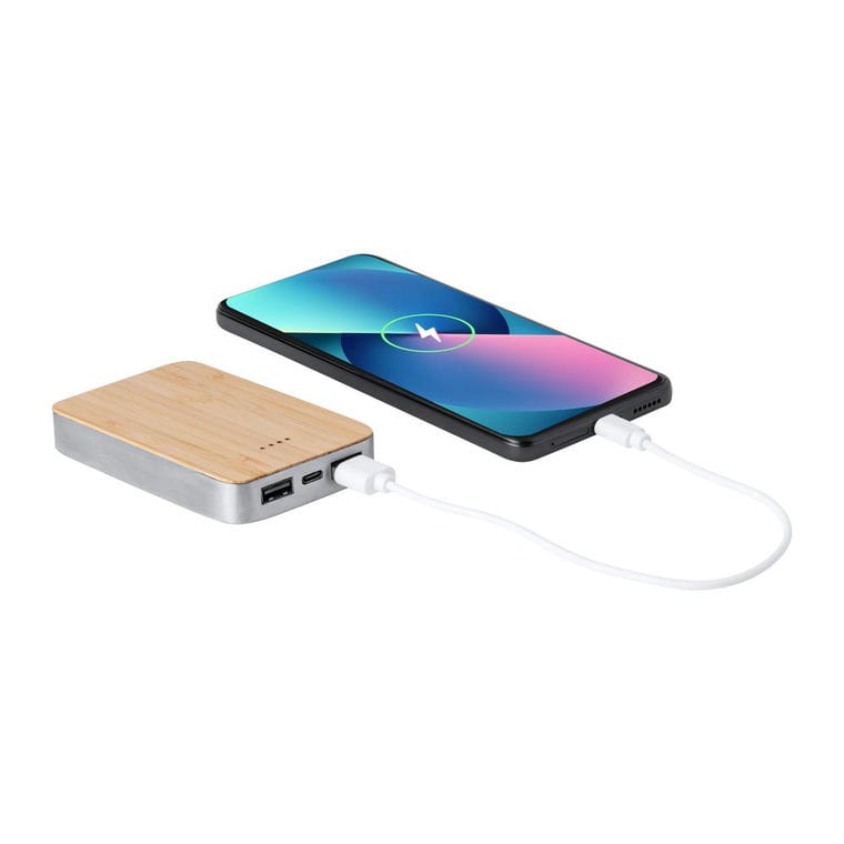 Baterie externă Newin argintiu