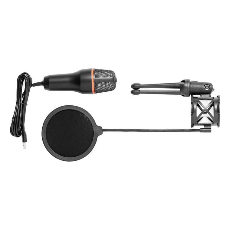 Microfon streamer Densha Negru