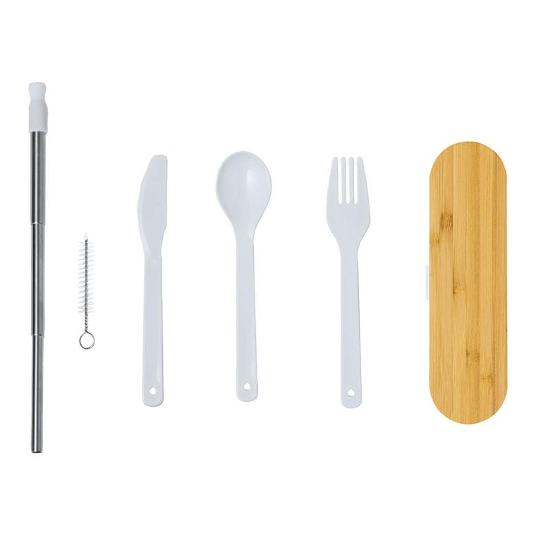 Set tacâmuri Milner Alb