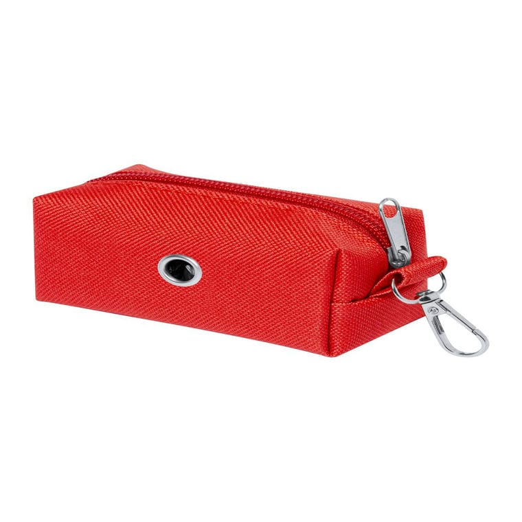 Dispenser pungi pentru excremente câini Seperd Roșu