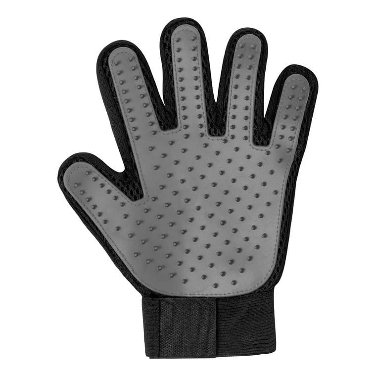 Mănușă pentru îngrijirea animalelor de companie Akitax Negru