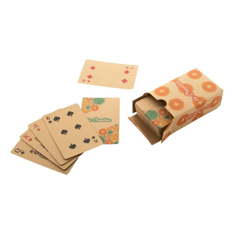 Cărți de joc CreaCard Eco natural