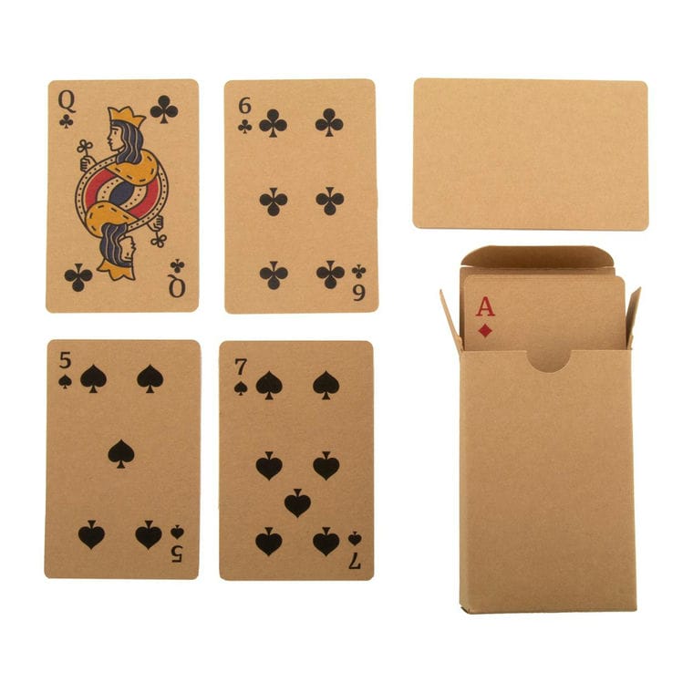Cărți de joc CreaCard Eco natural