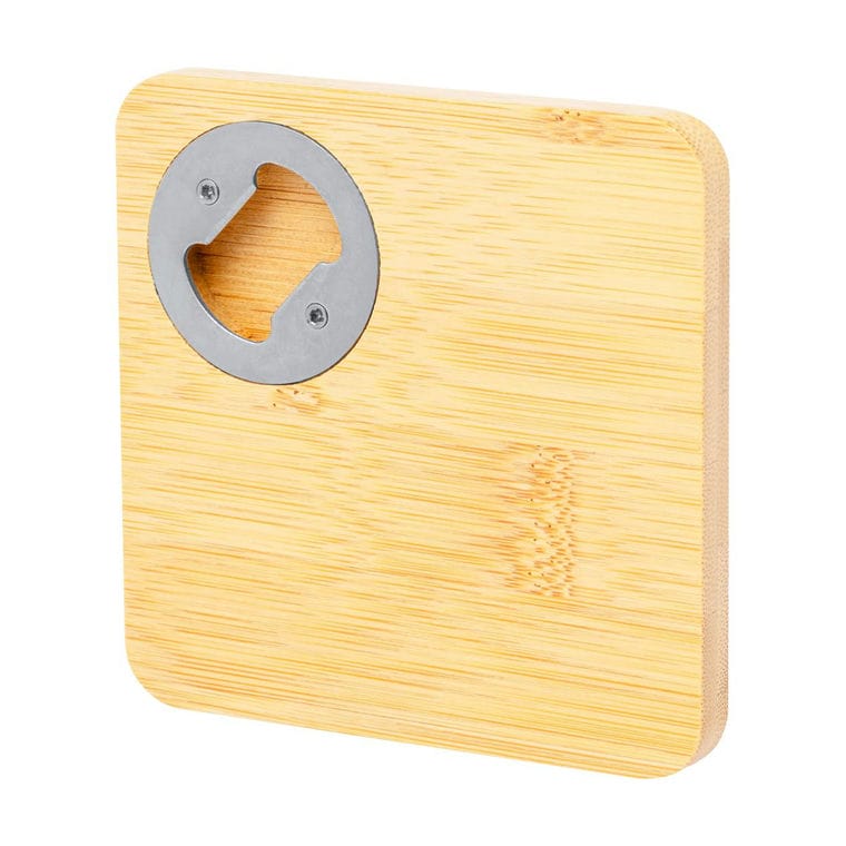 Coaster cu desfăcător de sticle Squnito natural