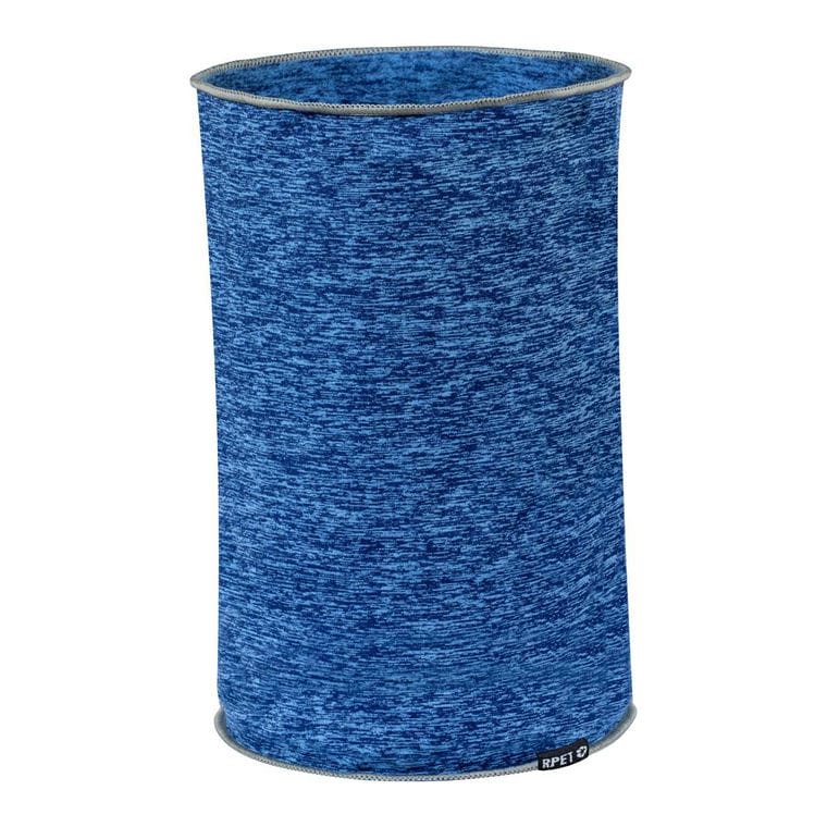 Eșarfă multifuncțională din material reciclat Mellax Albastru