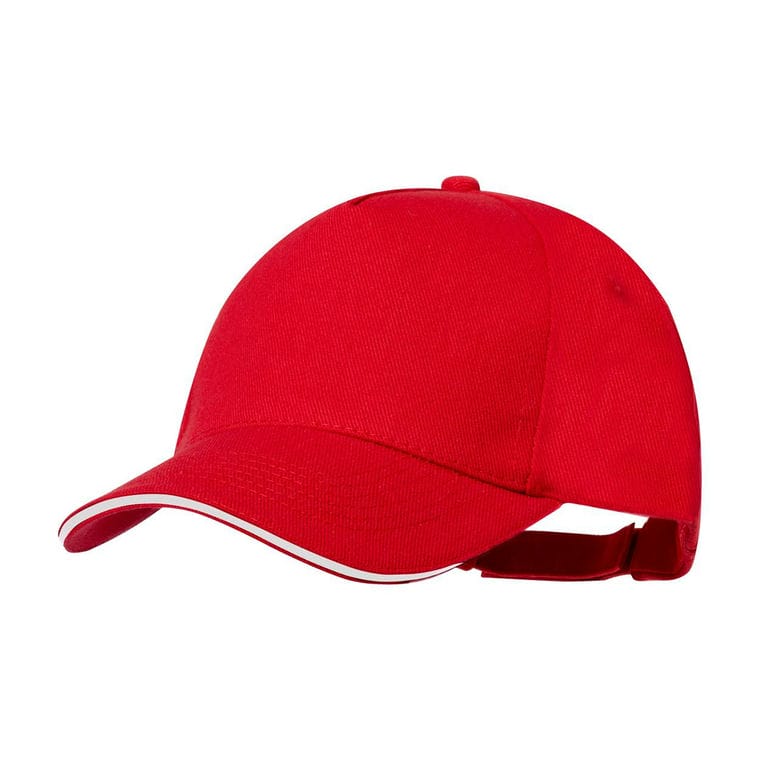 Șapcă baseball, material reciclat RPET Sandrok Roșu