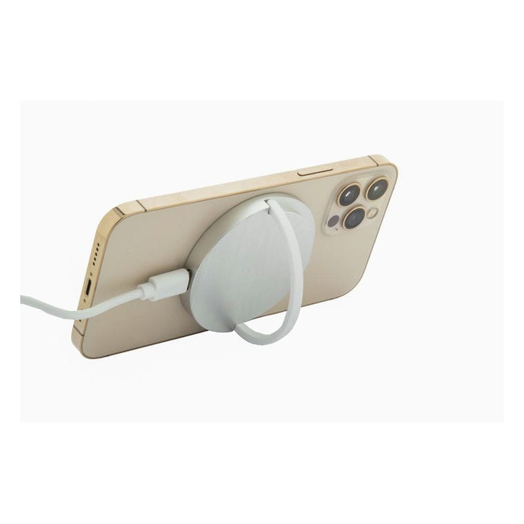 Încărcător wireless magnetic RaluHold argintiu