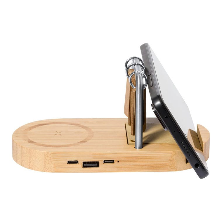 Încărcător wireless multifuncțional Sainford natural