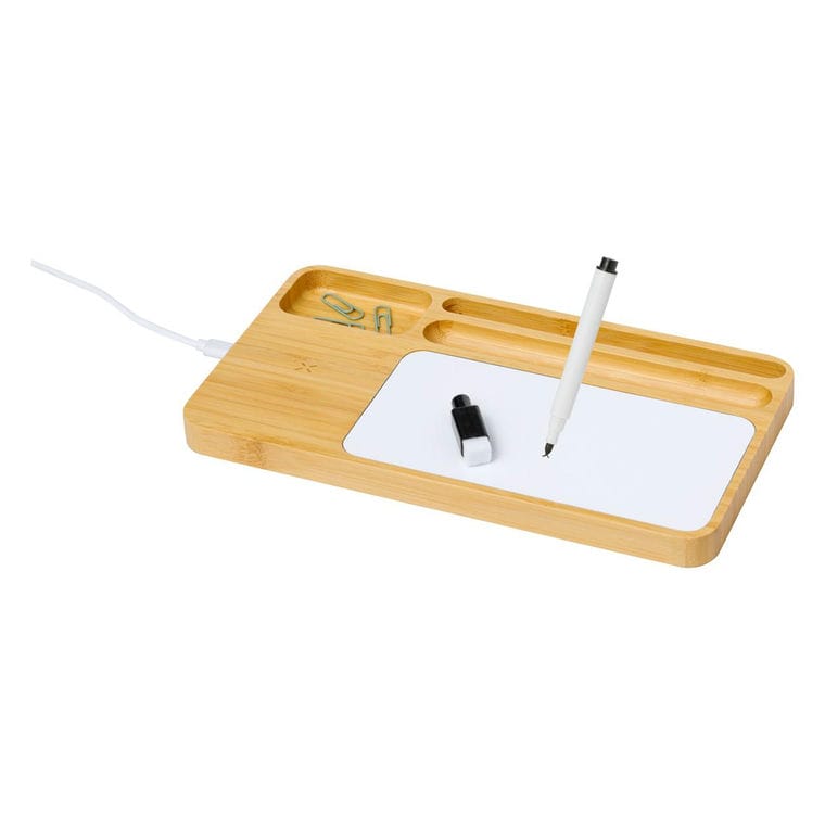 Organizator cu încărcător wireless Lautrec natural