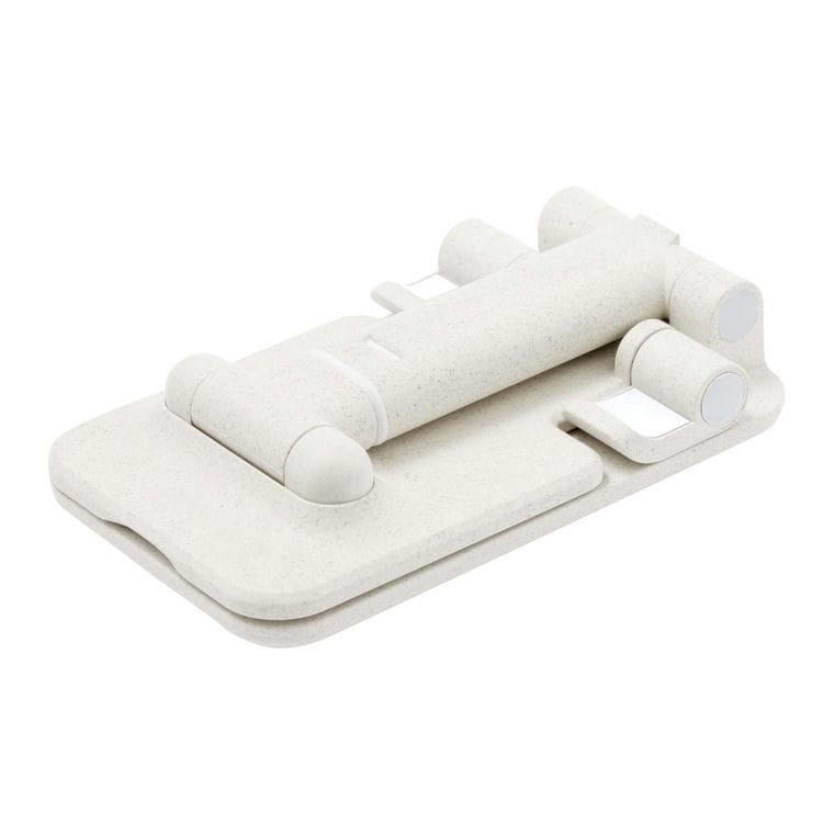 Suport telefon cu încărcător wireless Bisop Alb