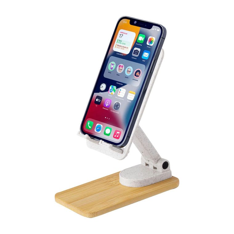 Suport telefon mobil pentru birou Modyx natural