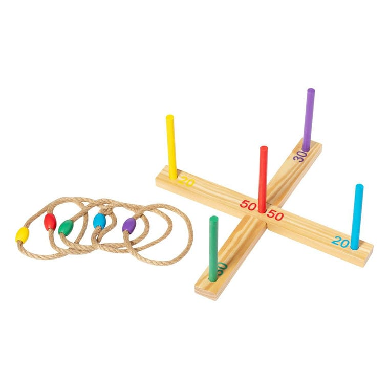 Joc de aruncare a inelului Madis natural