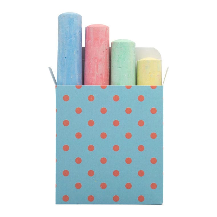 Set de cretă, personalizat Chaxon Alb