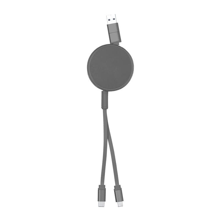 Cablu încarcător USB Freud argintiu