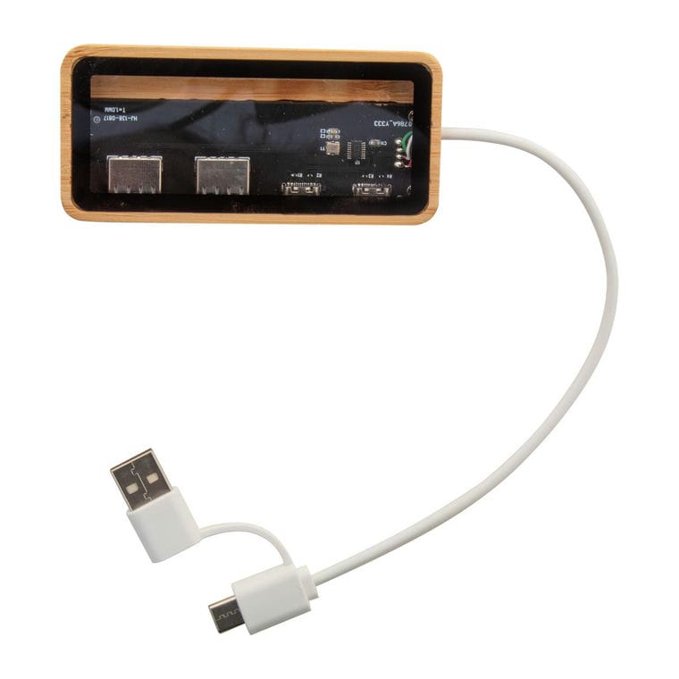 Hub USB transparent SeeHub natural transparent