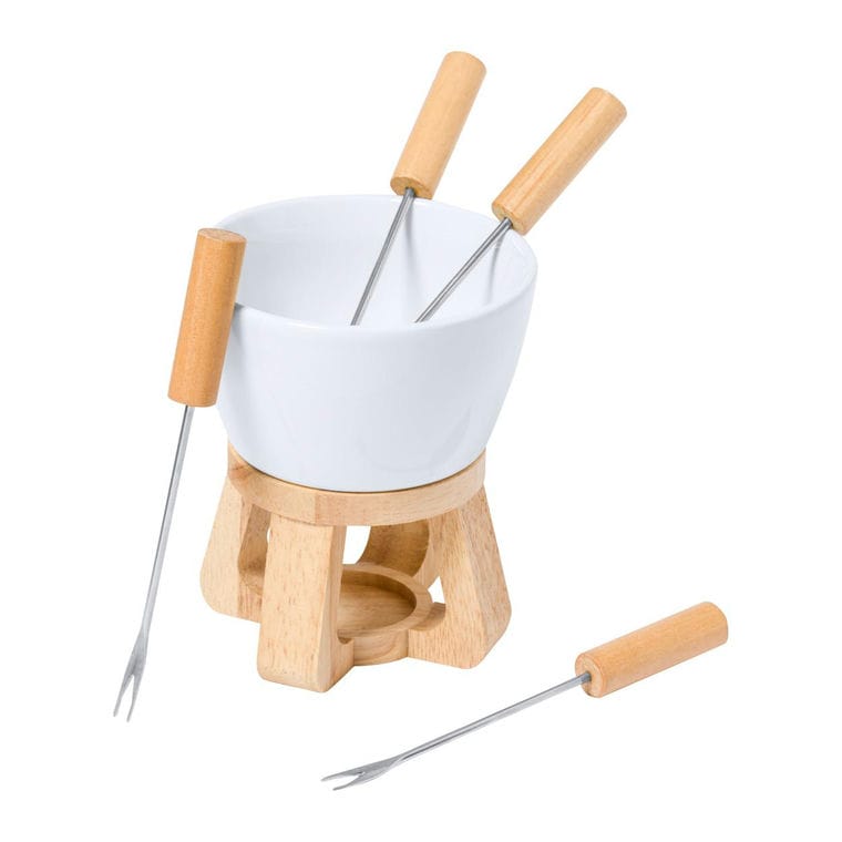 Set fondue Helvet natural