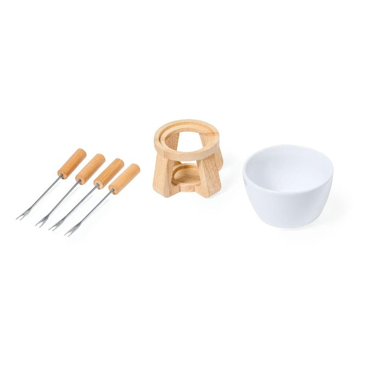 Set fondue Helvet natural