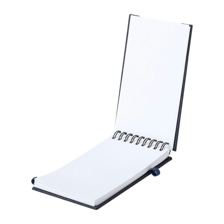 Carnețel RPET Alyxa albastru închis