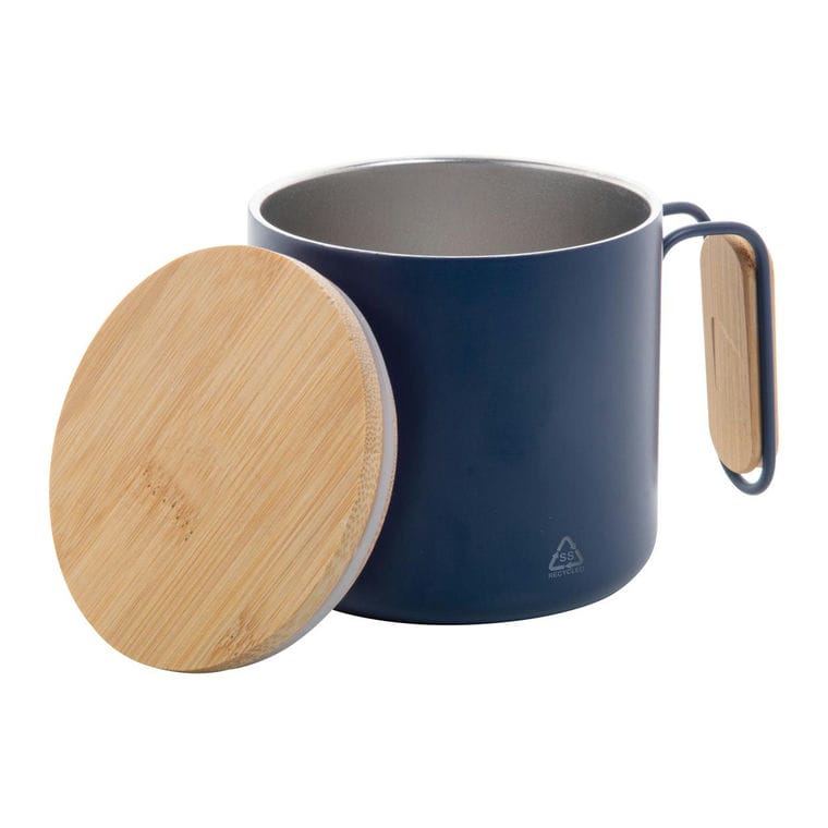 Cană termică Graboo albastru închis