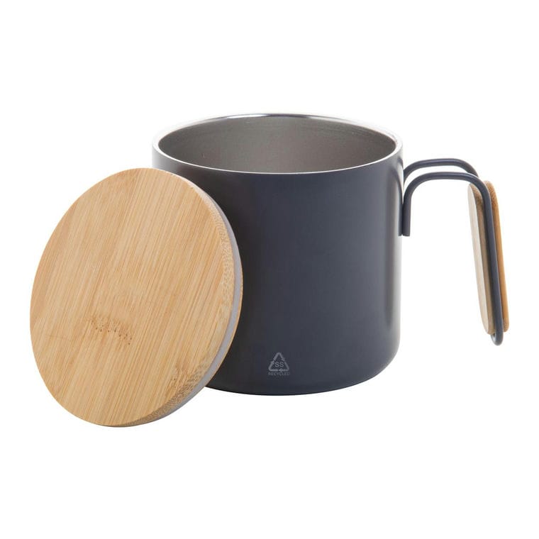 Cană termică Graboo gri închis