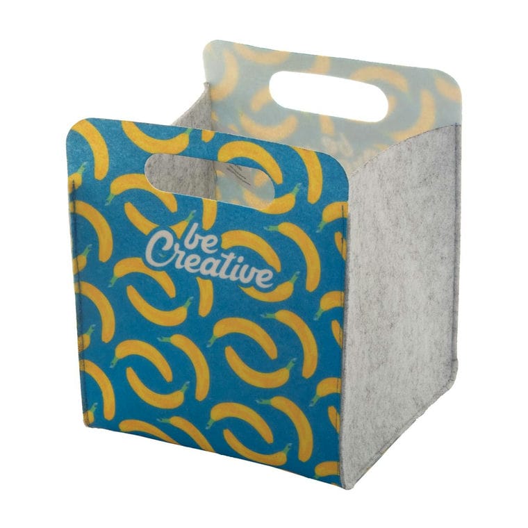 Organizator birou personalizat CreaFelt Desk L gri