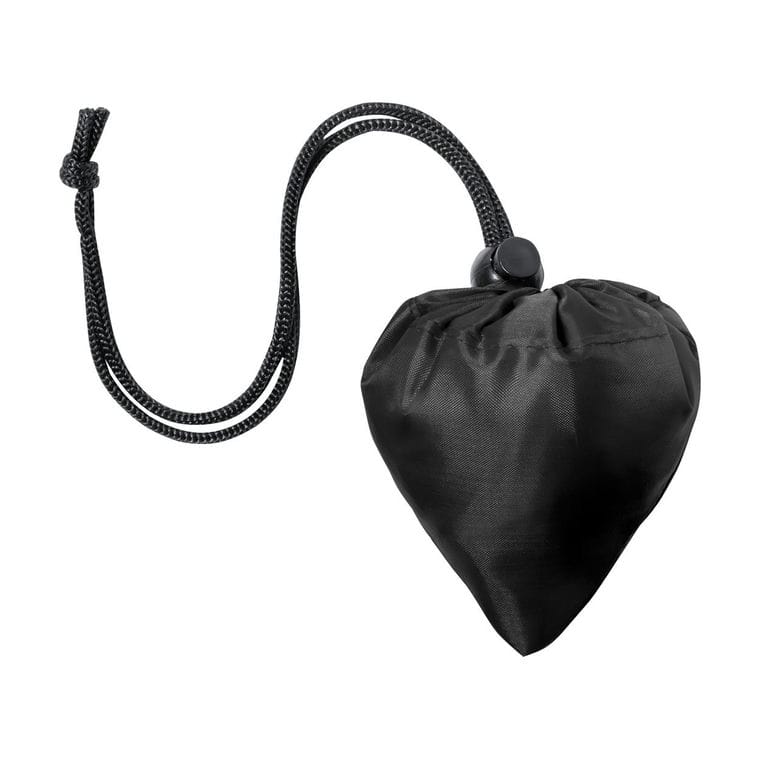 Sacoșă de cumpărături, pliabilă, RPET Berber Negru