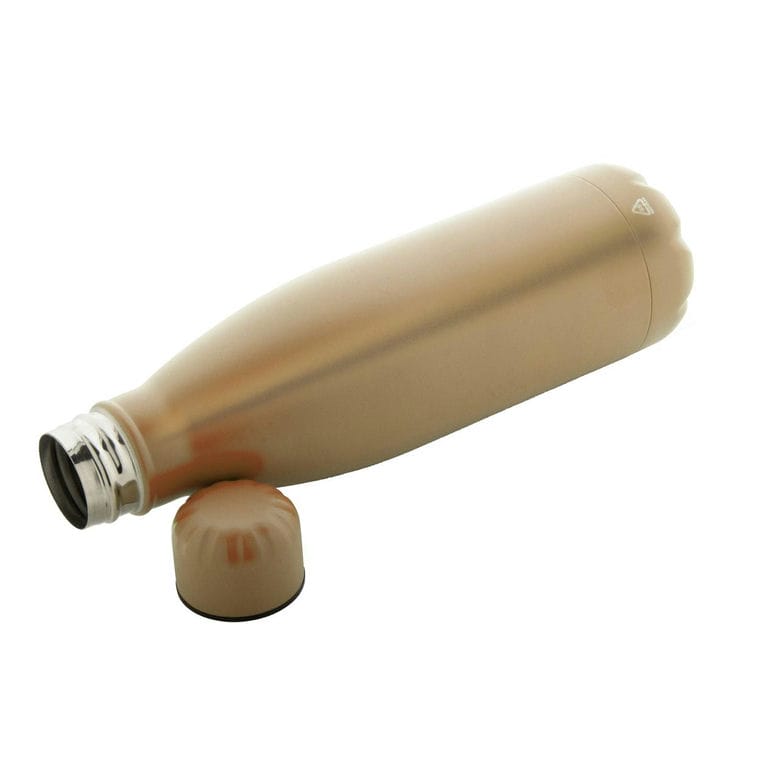 Sticlă din oțel inoxidabil reciclat Refill auriu