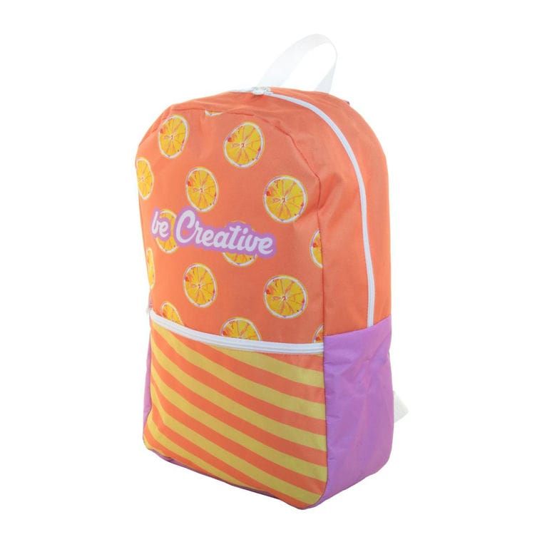Rucsac personalizat, RPET SuboBag Back Alb