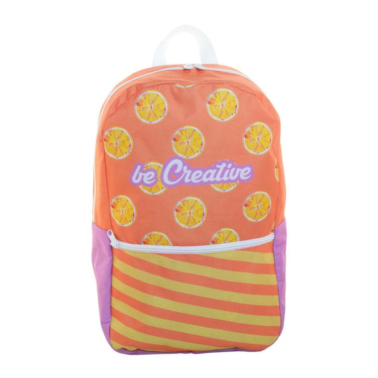 Rucsac personalizat, RPET SuboBag Back Alb