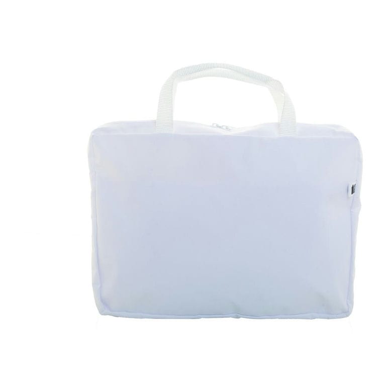 Geantă documente, personalizată SuboBag Docu Alb