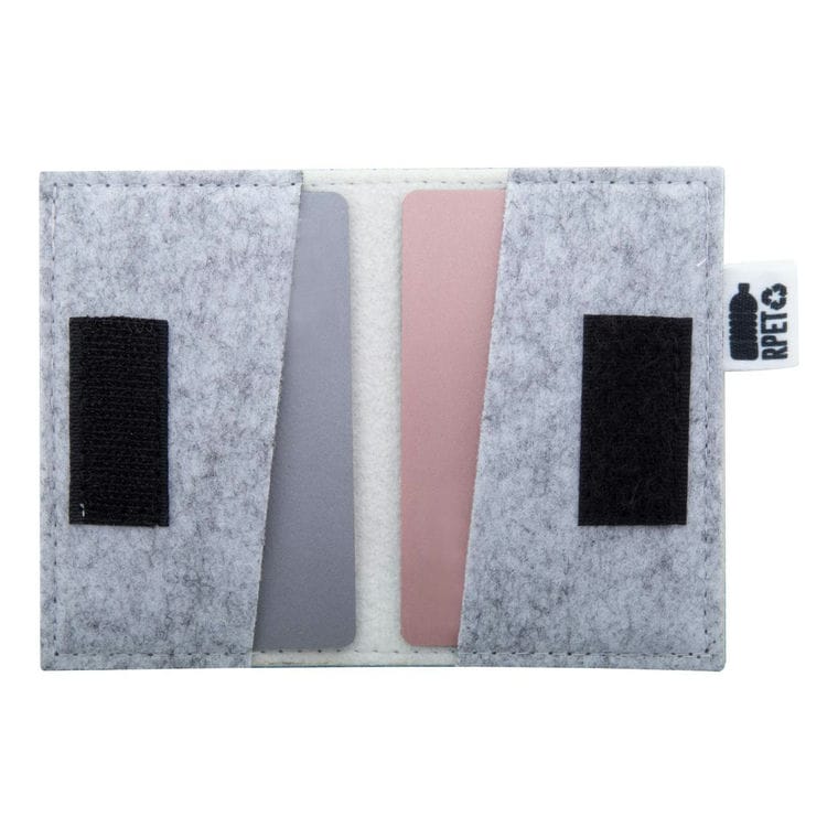 Suport personalizat pentru carduri de credit CreaFelt Card Plus gri