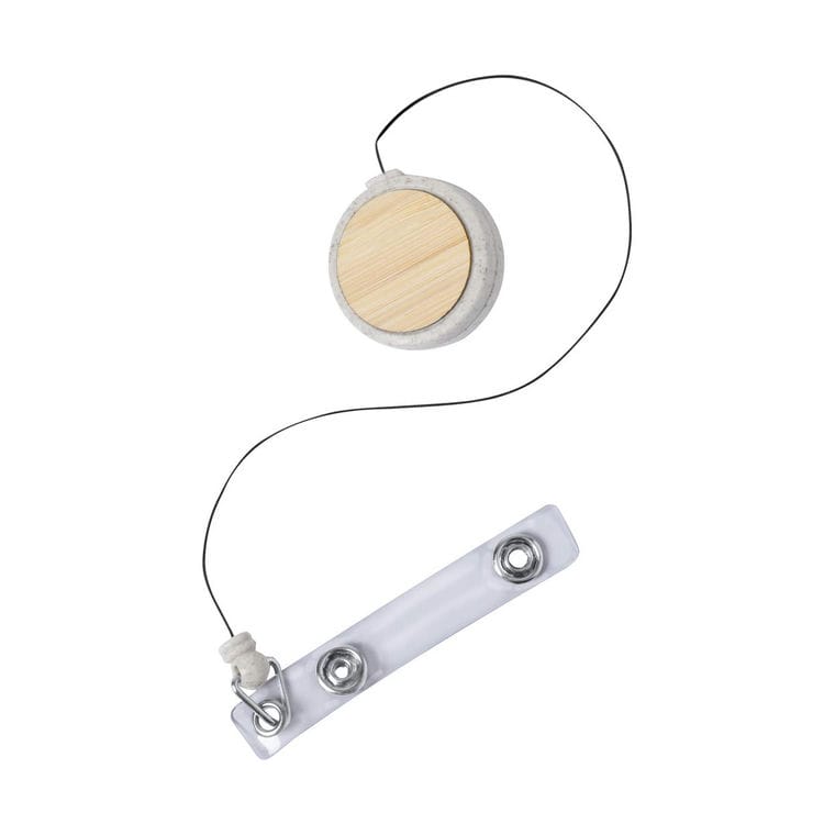 Porte-badge retractabil Tracks natural