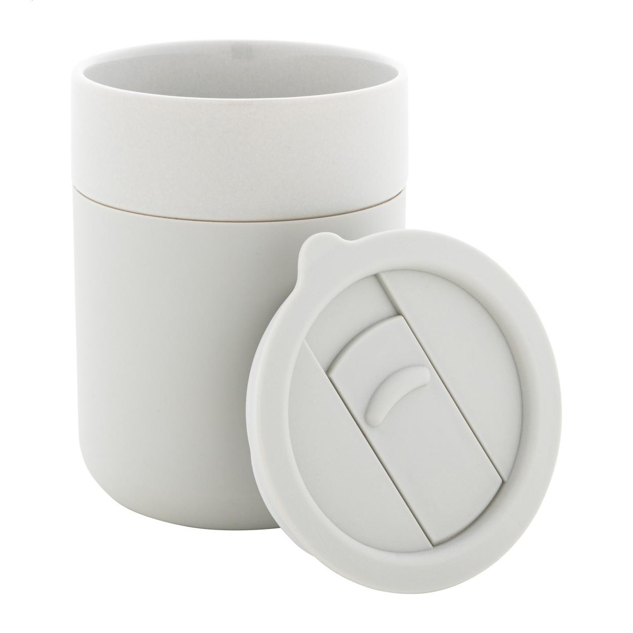 Pahar de voiaj Liberica gri