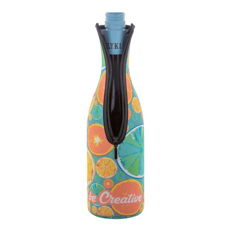 Husă termică sticle VinoPrint Negru