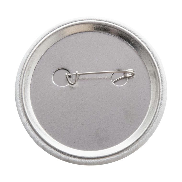 Insignă PinBadge RPET Maxi Alb