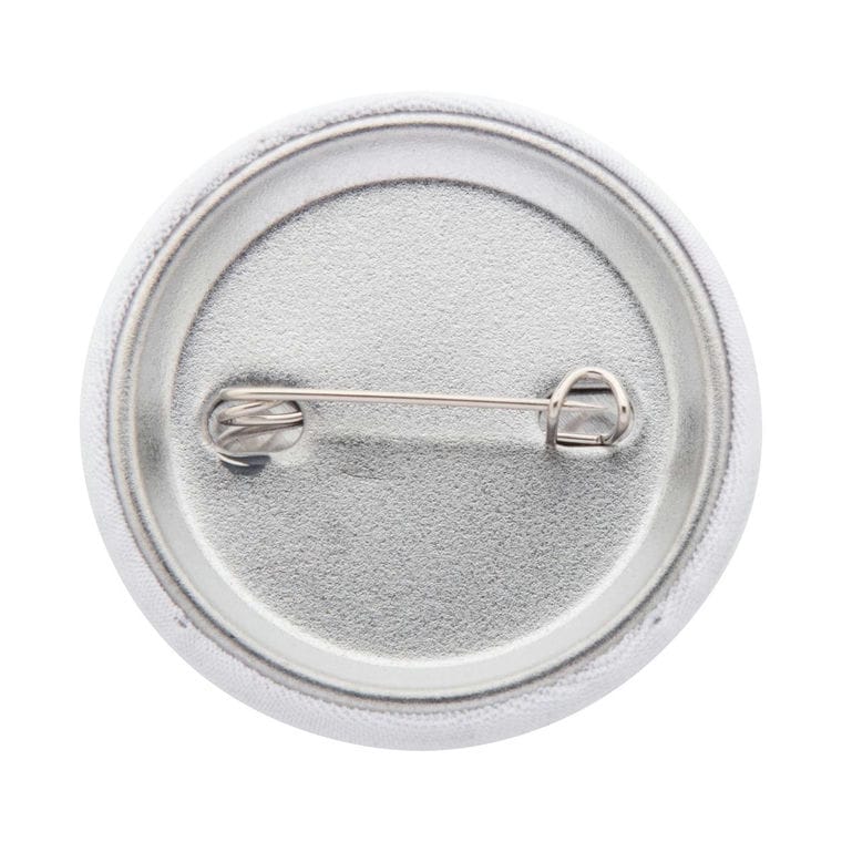 Insignă PinBadge RPET Mini Alb
