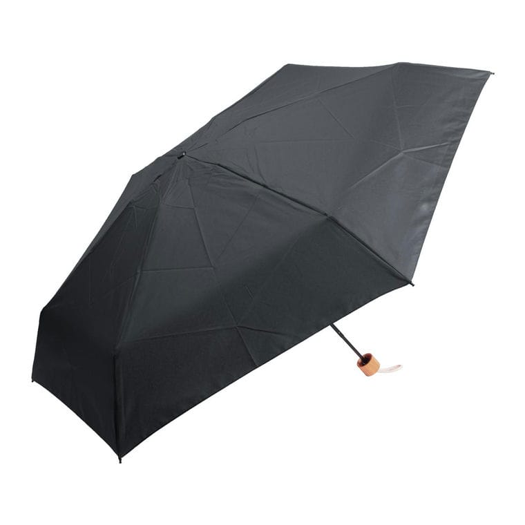 Umbrelă mini, RPET Miniboo Negru