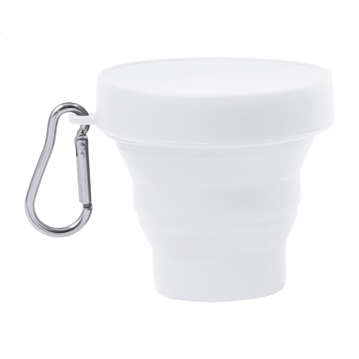 Pahar pliabil Klimt Alb