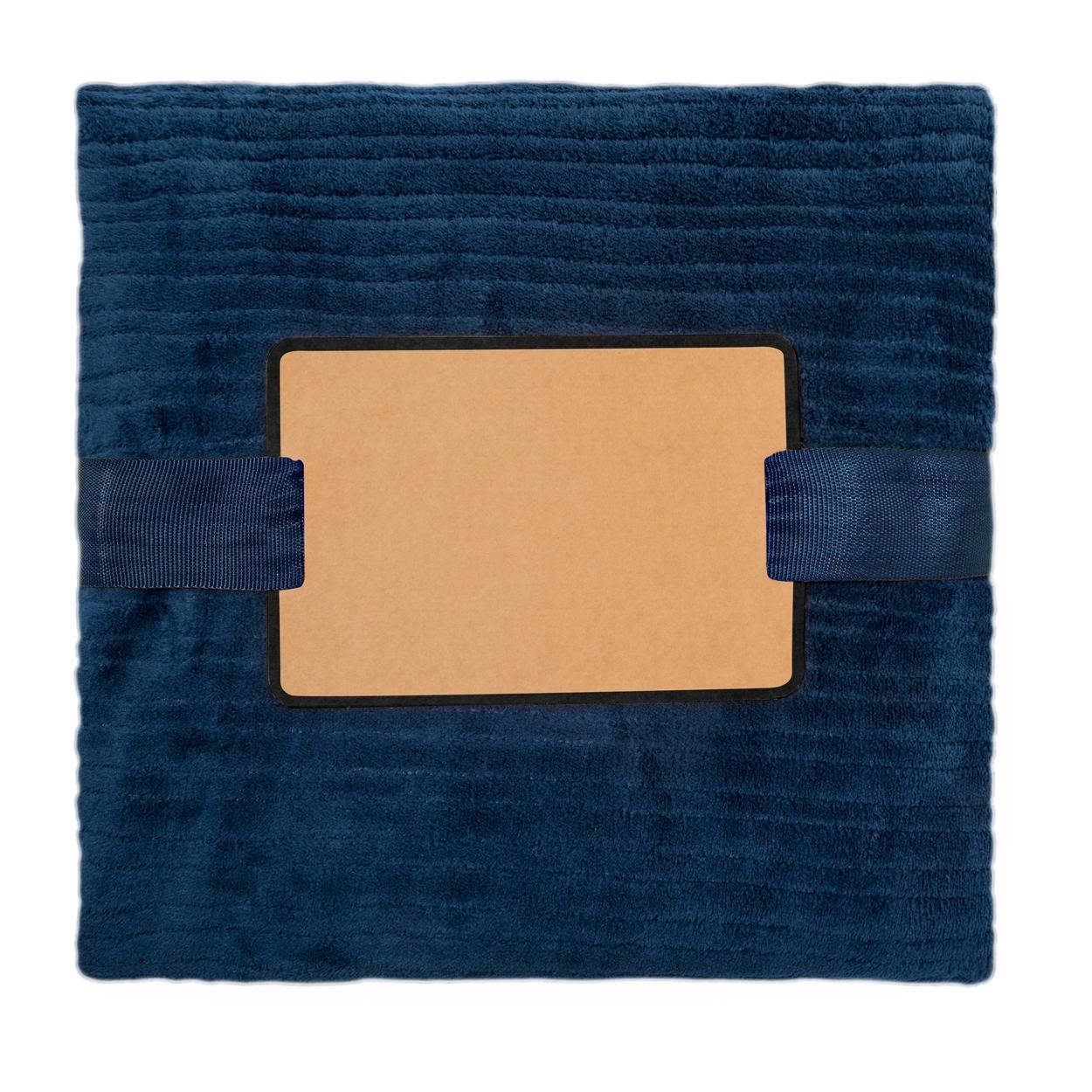 Pătură Cindra albastru închis