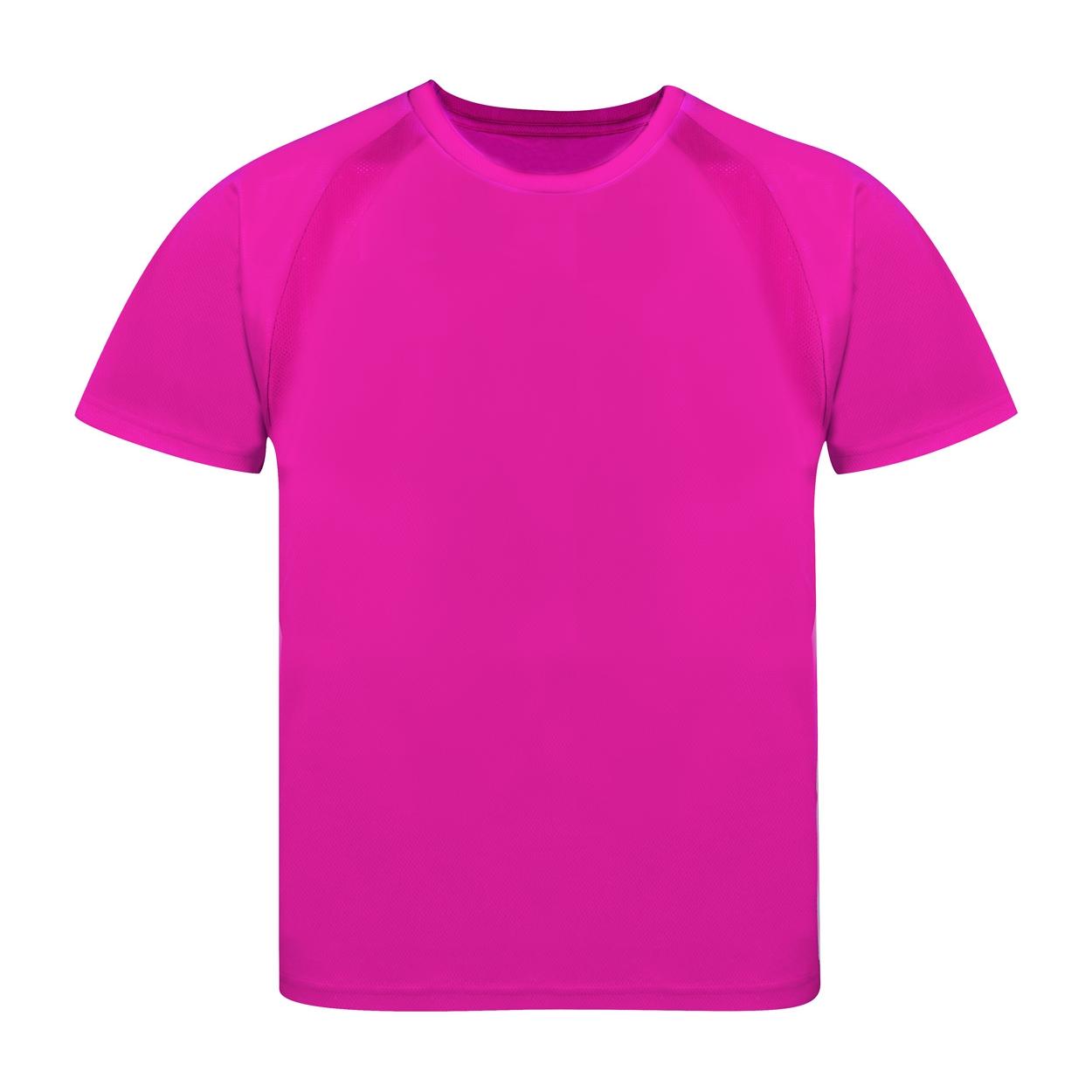 Tricou sport copii Tecnic Sappor roz