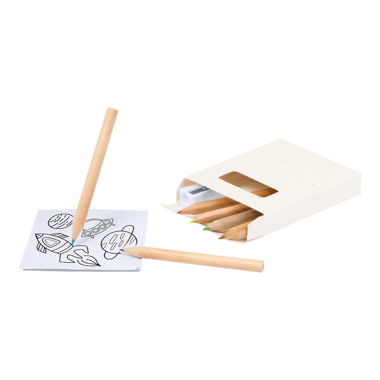 Set de colorat Selanis natural