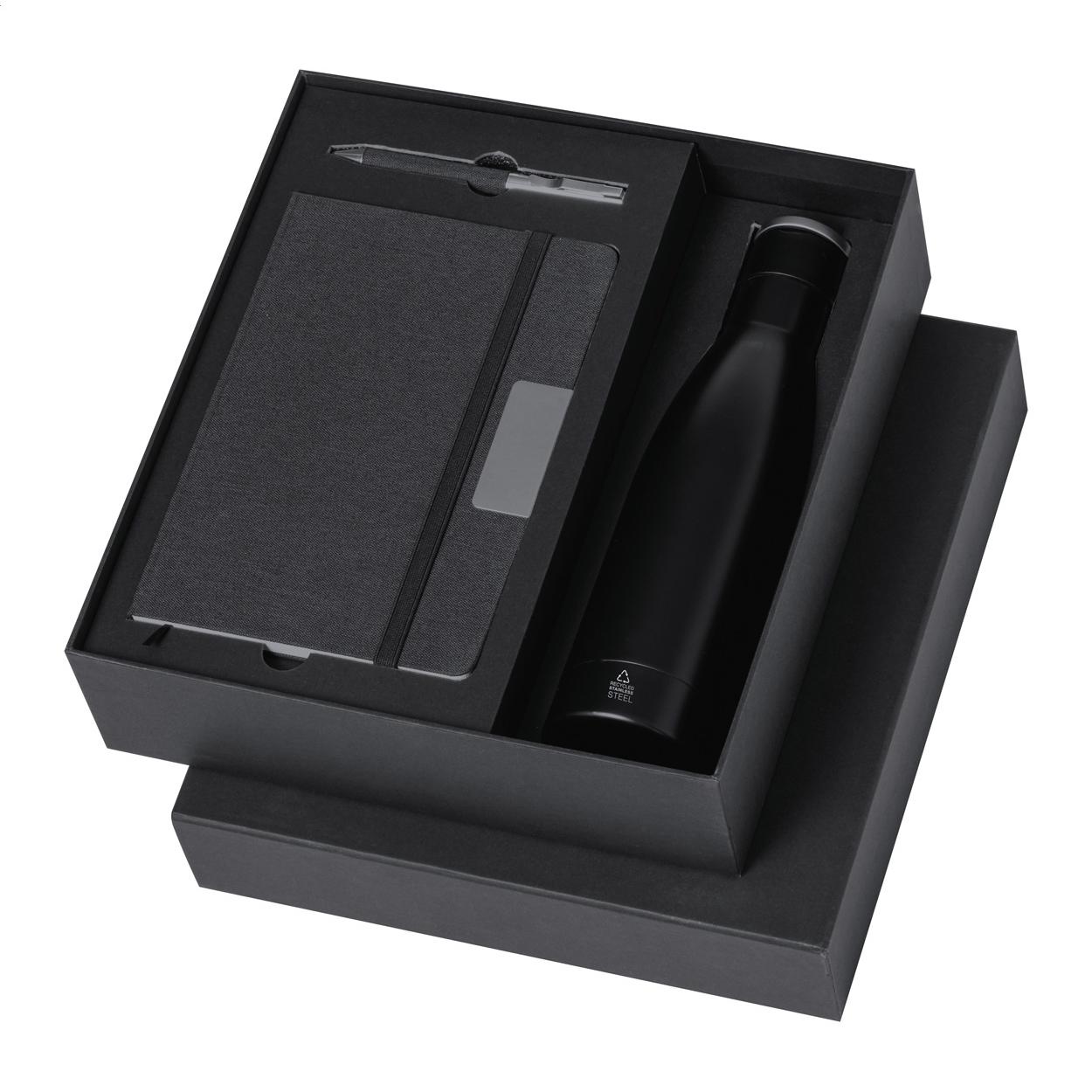 Set de birou Datiford Negru