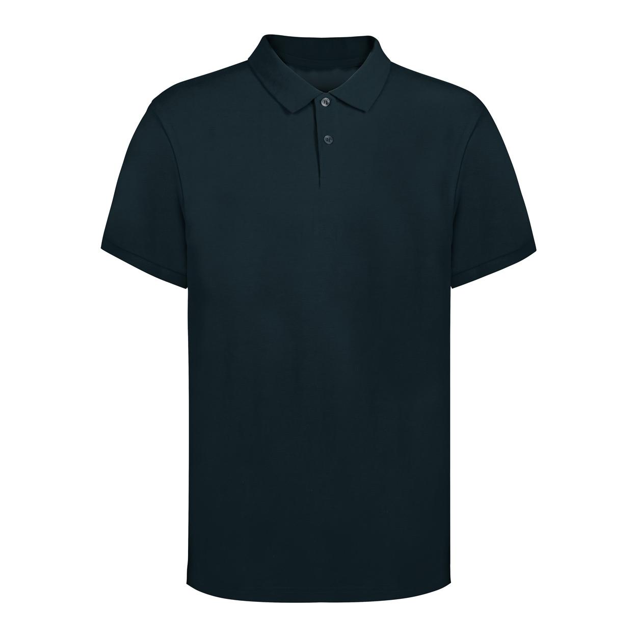Tricou polo   Koupan albastru mediu