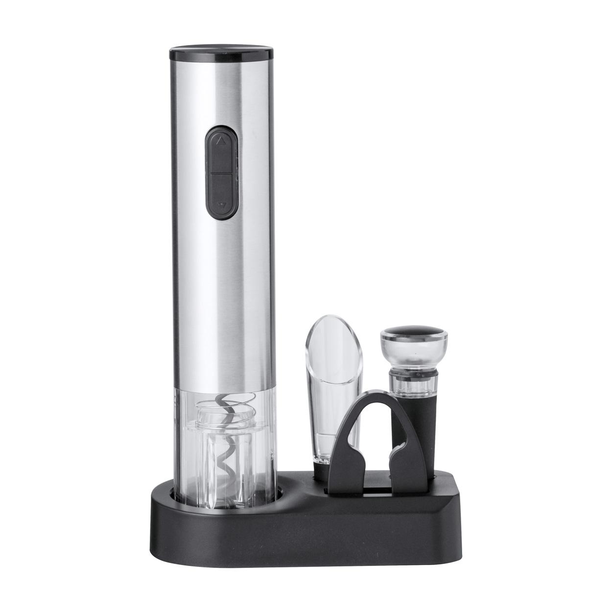 Set de vin Magnar argintiu Negru