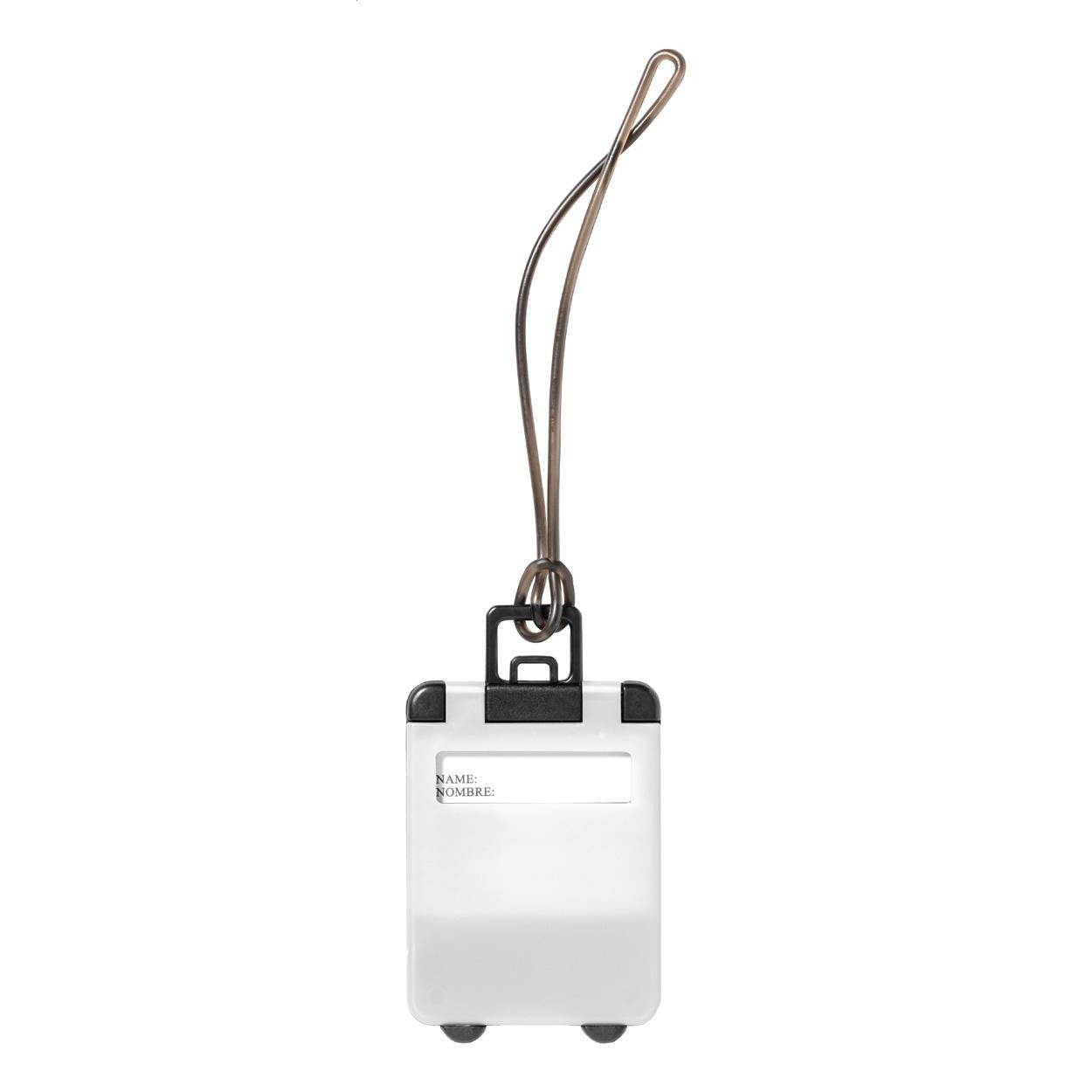 Etichetă pentru bagaje Cloris Alb