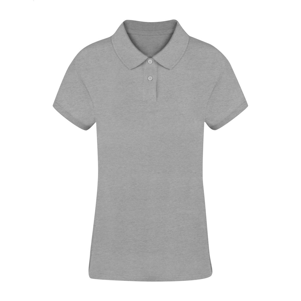 Tricou polo damă Koupan gri