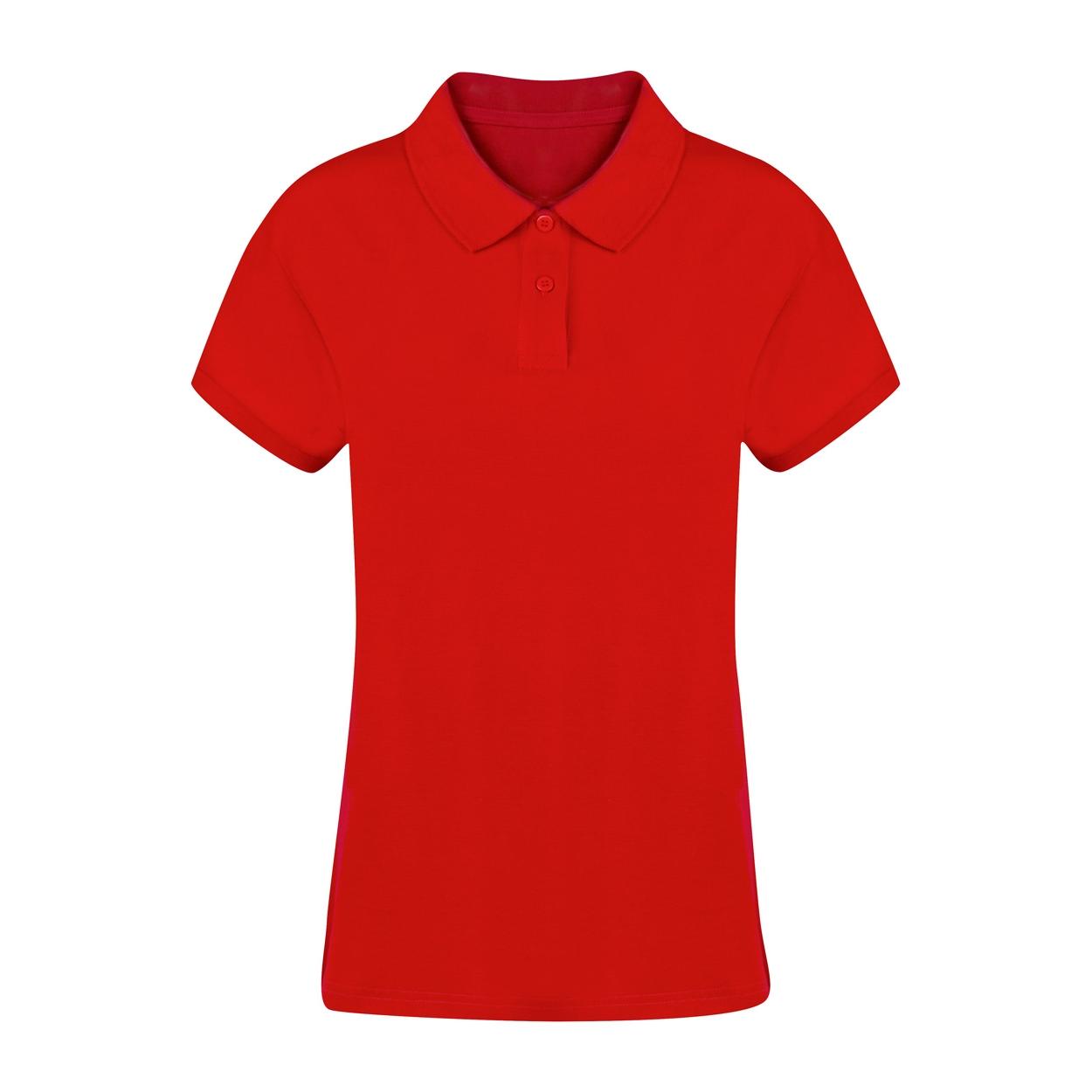 Tricou polo damă Koupan Roșu