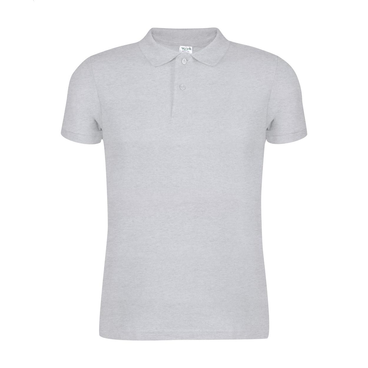 Tricou polo Keya MPS180 gri